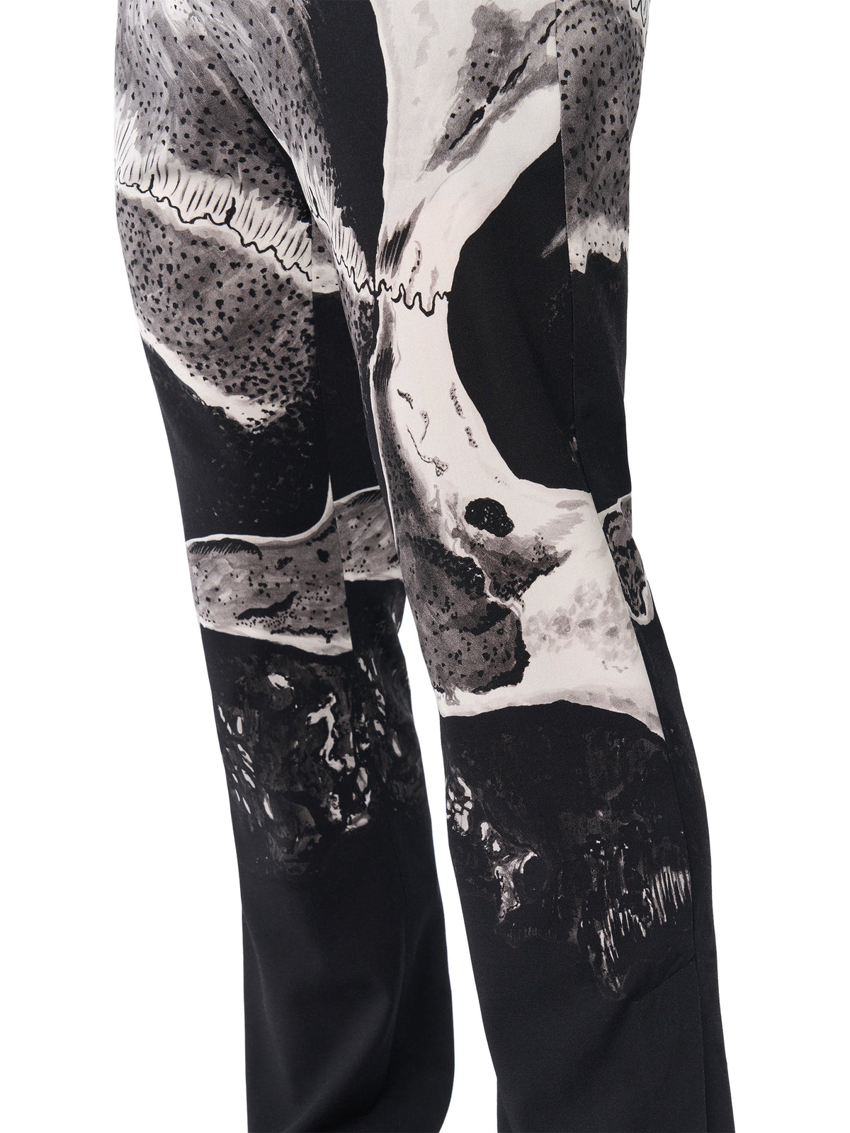 BIG SKULL FLARE PANTS
