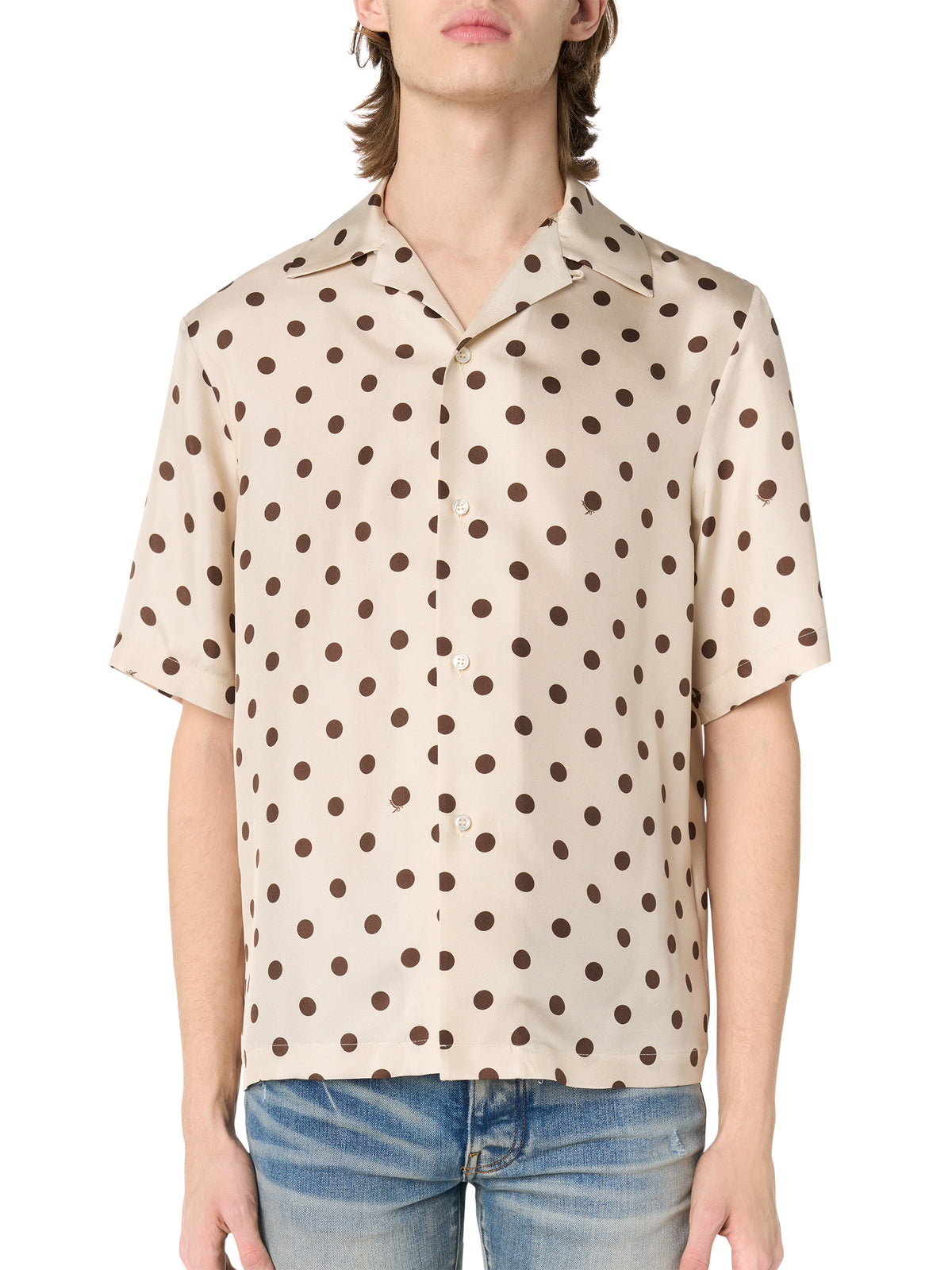 POLKA DOTS BOWLING SHIRT