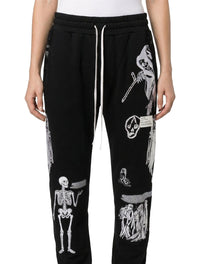 WES LANG EMBROIDERED SWEATPANT