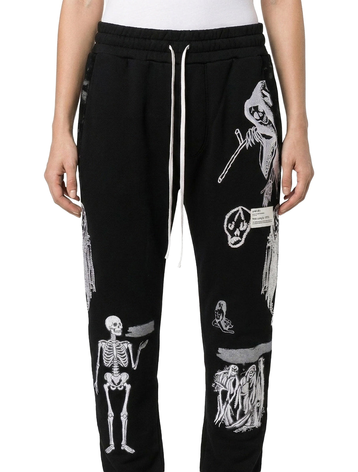 WES LANG EMBROIDERED SWEATPANT