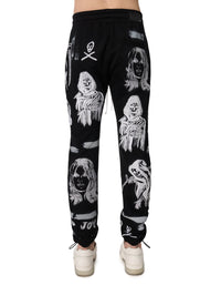 WES LANG EMBROIDERED SWEATPANT