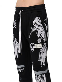 WES LANG EMBROIDERED SWEATPANT