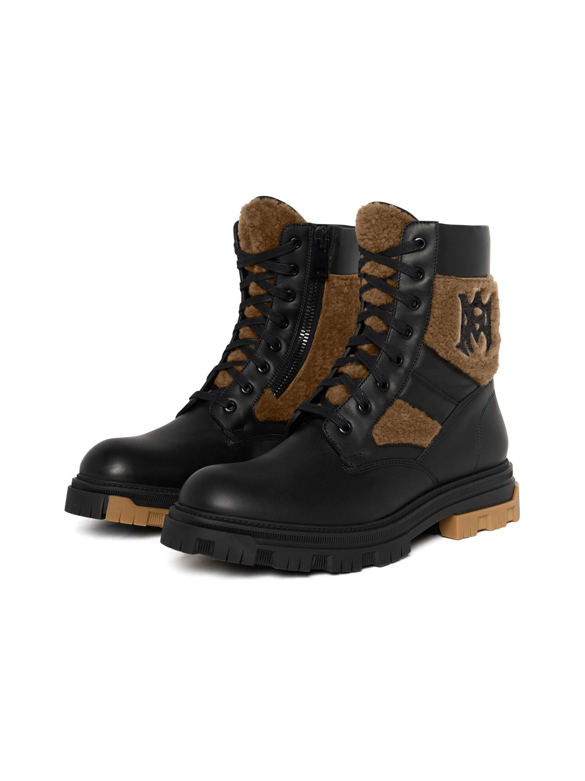 "MA" SHEARLING COMBAT BOOT