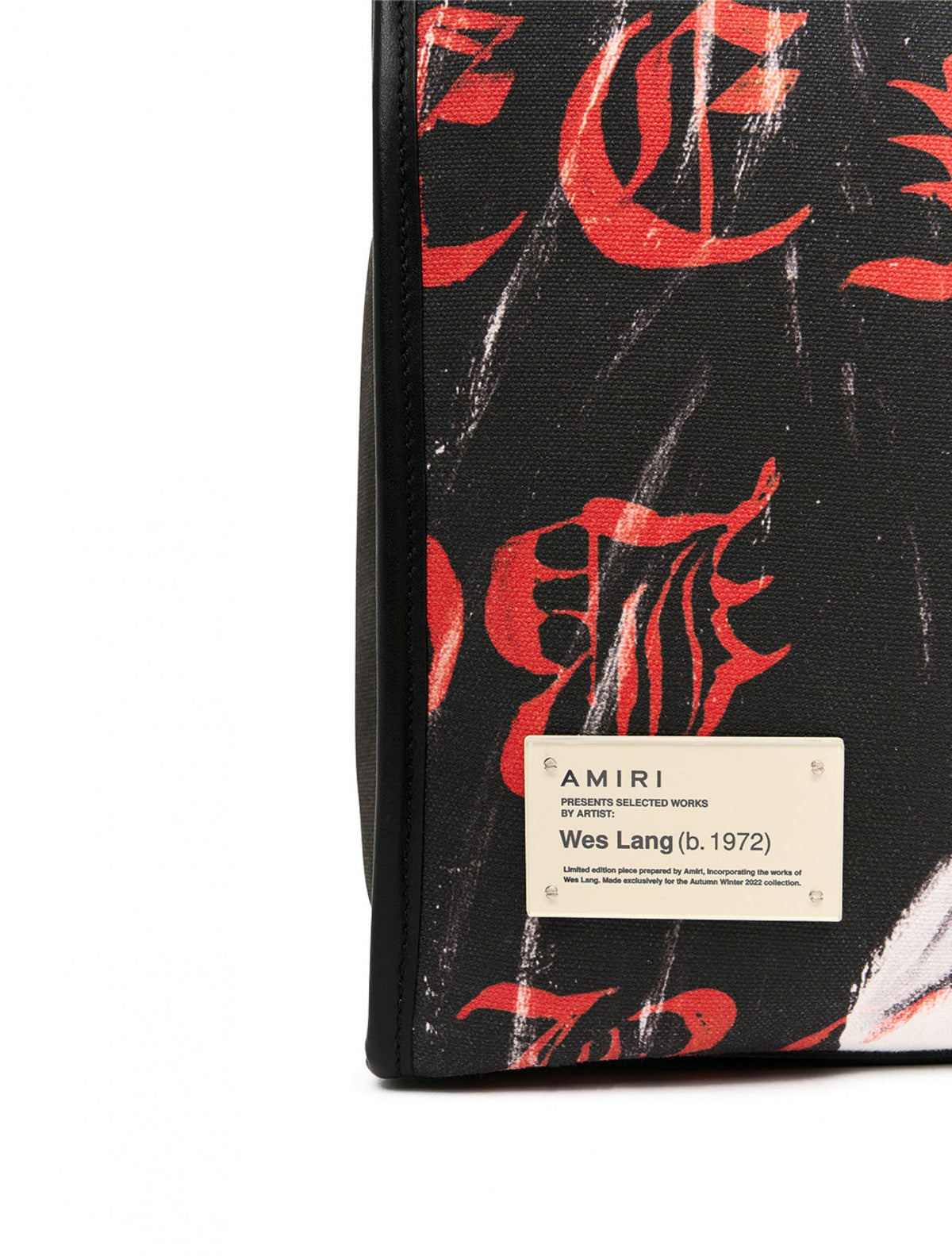 WES LANG SKULL TOTE BAG