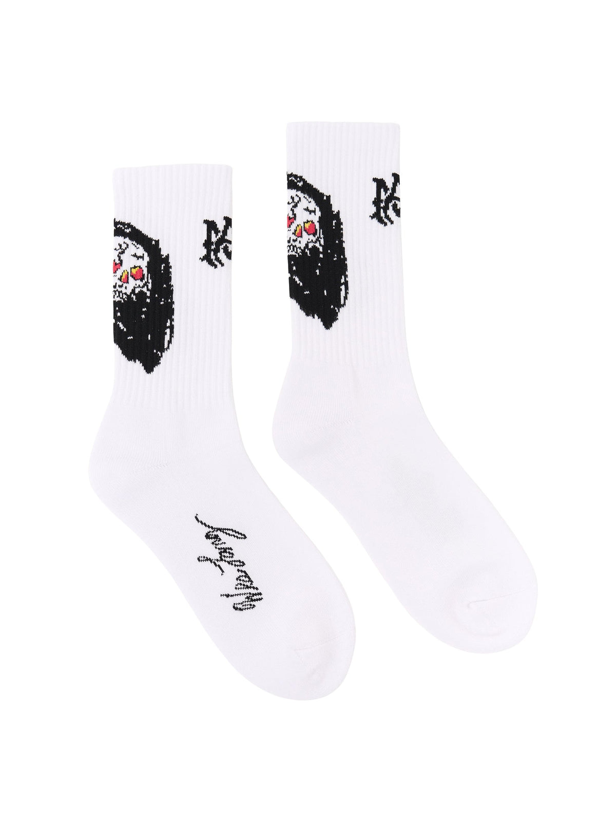 WES LANG MA SKULL SOCK