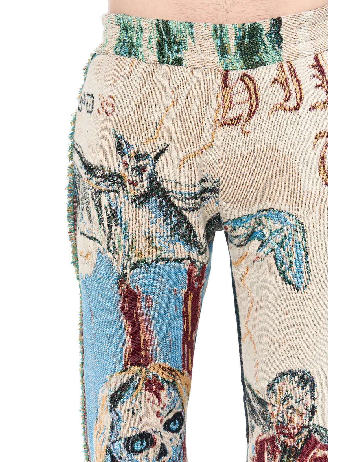 TAPESTRY BLOOD 38 FLARE PANTS