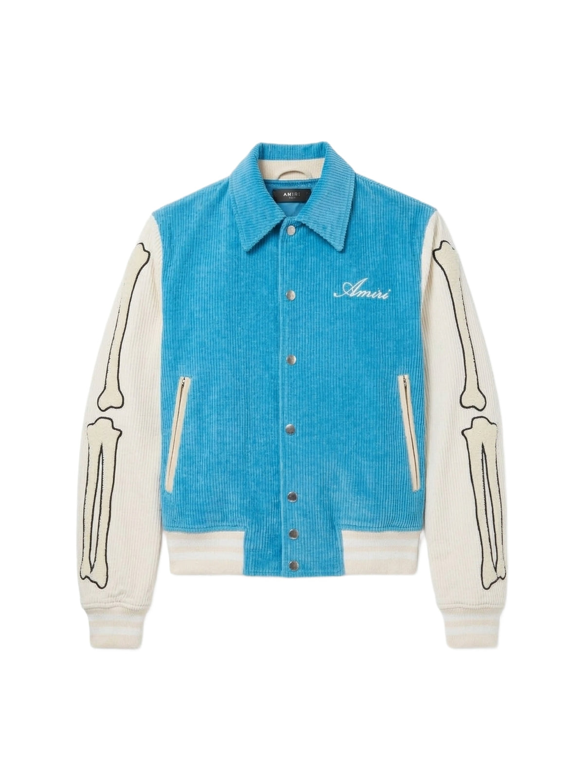 CORDUROY BONES VARSITY JACKET