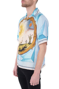 LANDSCAPE FRAME BOWLING SHIRT