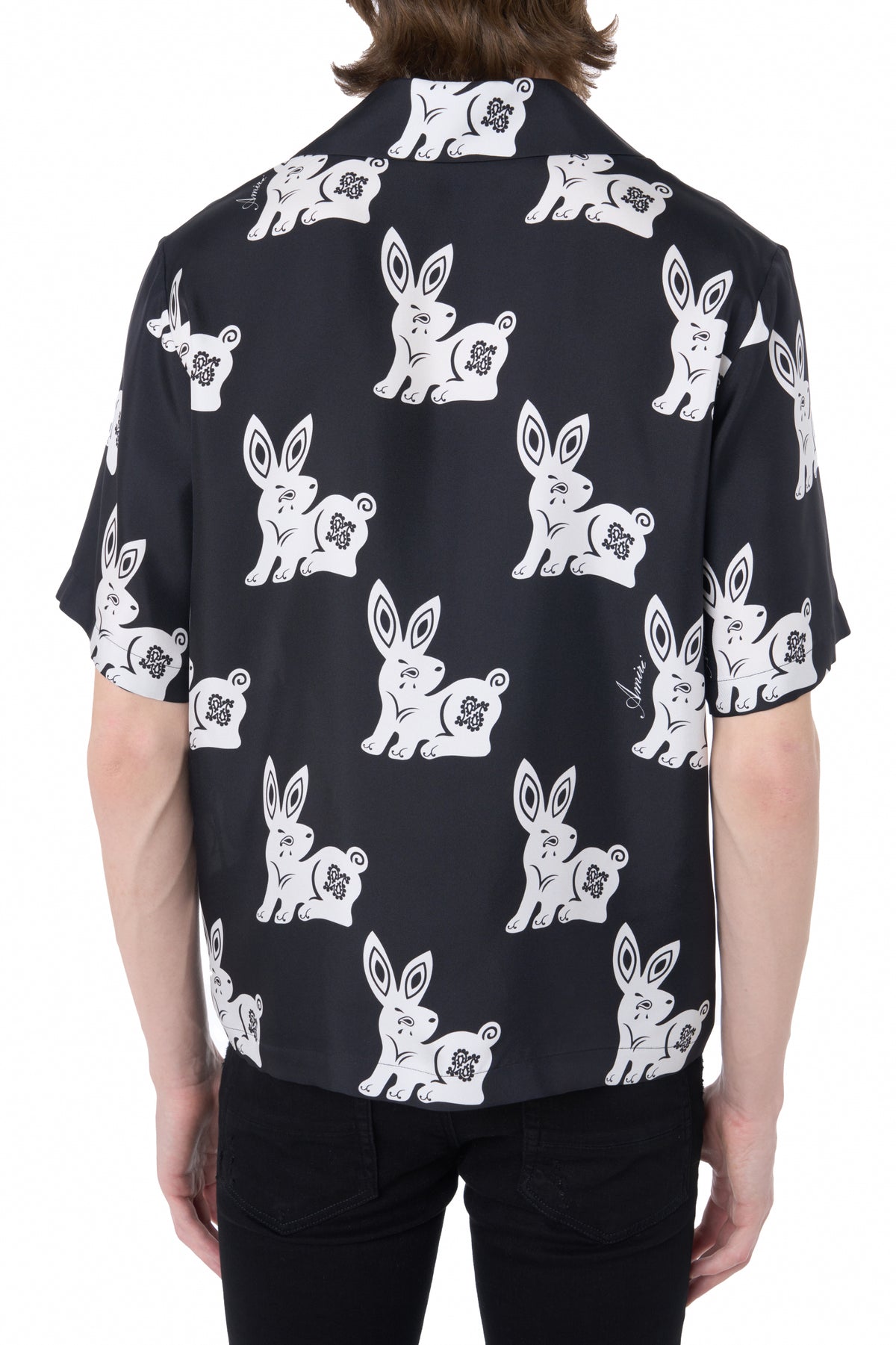 RABBIT ALLOVER BOWLING SHIRT