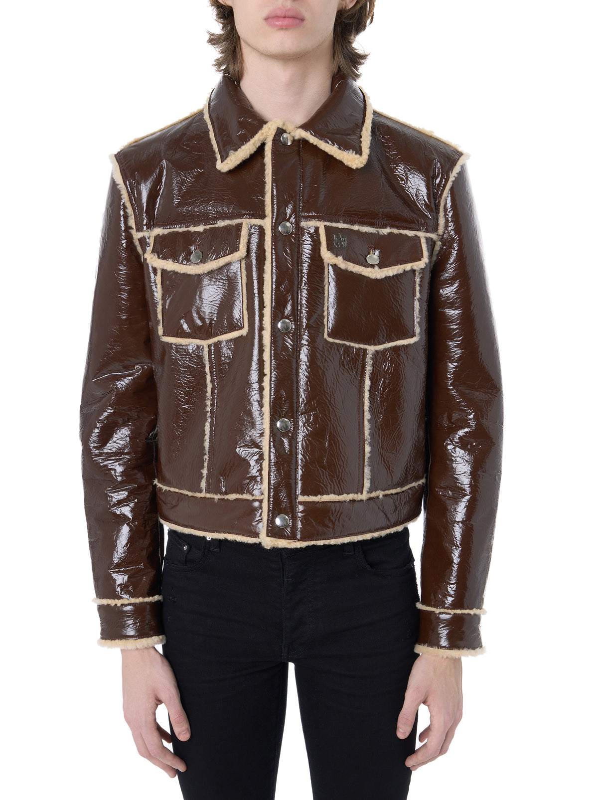 FAUX FUR LINED TRUCKER