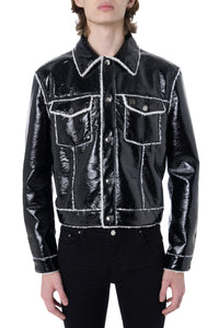 FAUX FUR LINED TRUCKER
