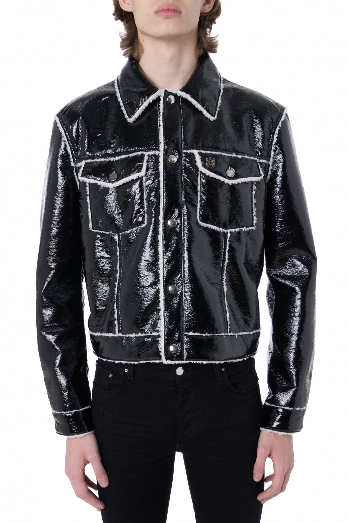 FAUX FUR LINED TRUCKER