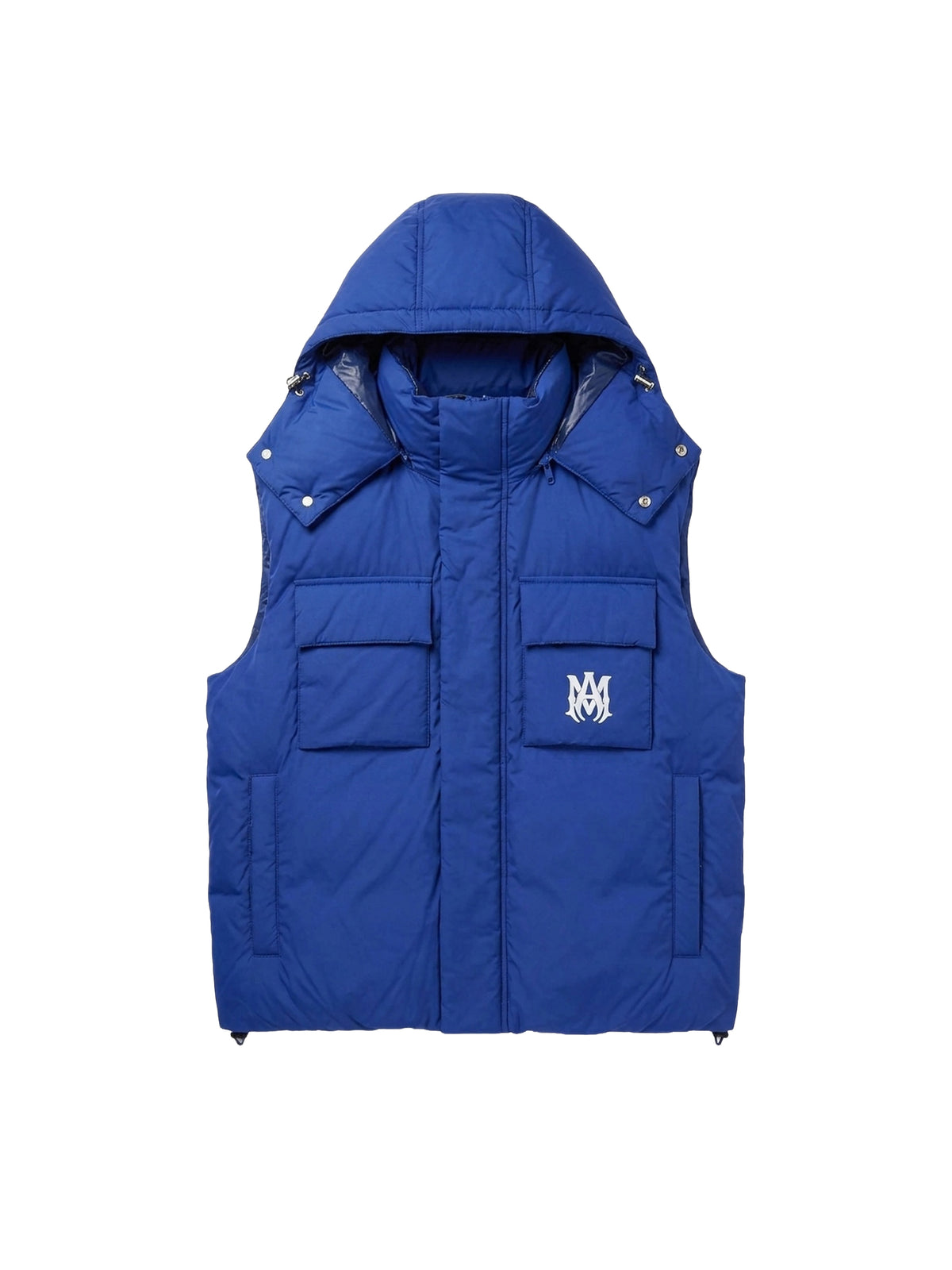 HOODED DOWN GILET