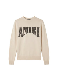 AMIRI LOGO CREWNECK