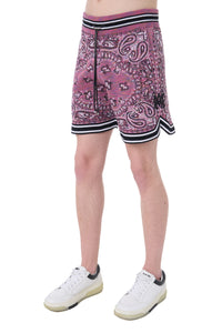 SPACE DYE BANDANA SHORTS