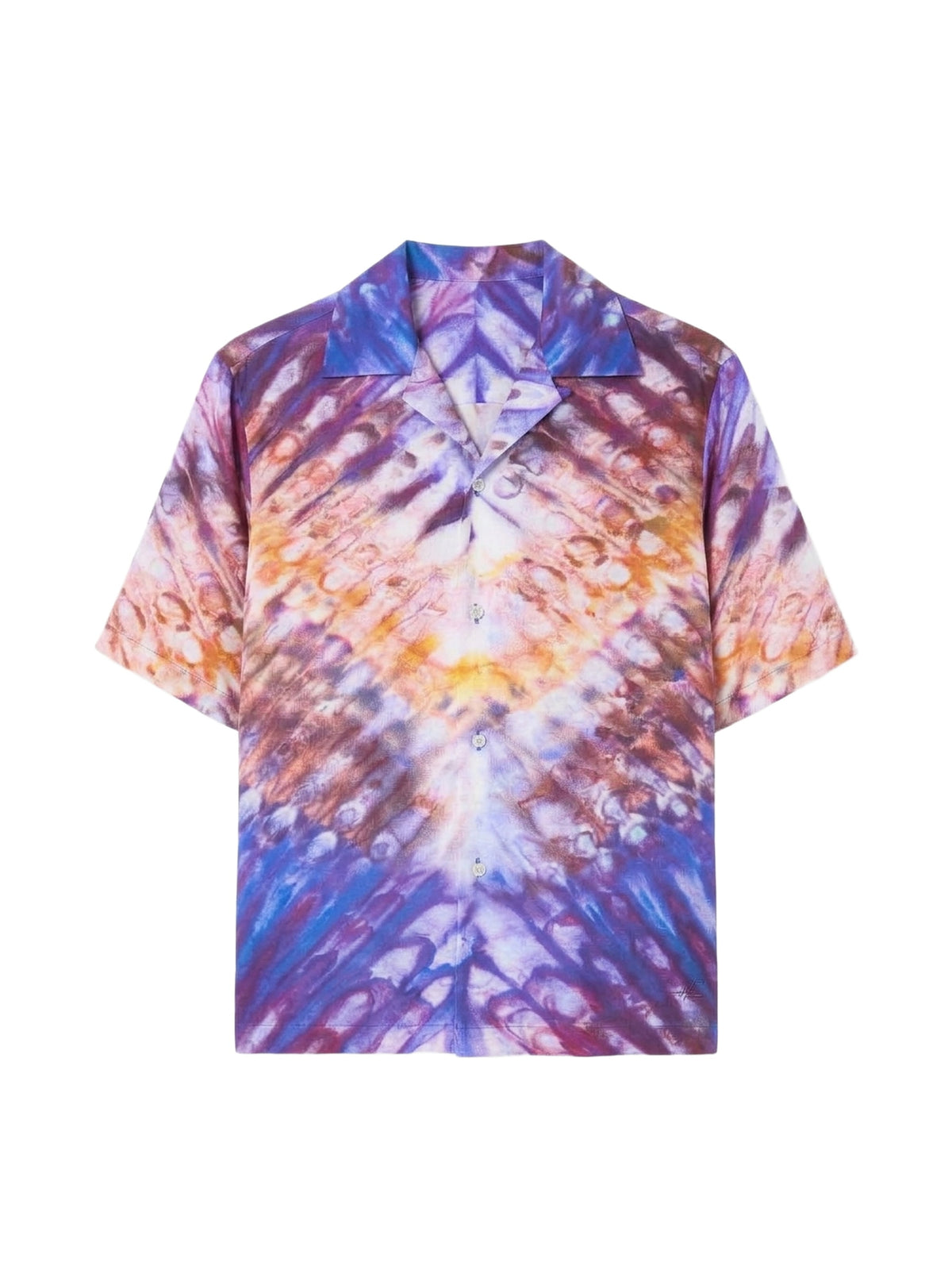 TIE DYE BOWLING SHIRT