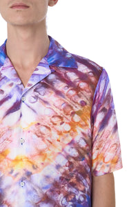 TIE DYE BOWLING SHIRT