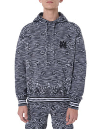 SPACE DYE BANDANA HOODIE