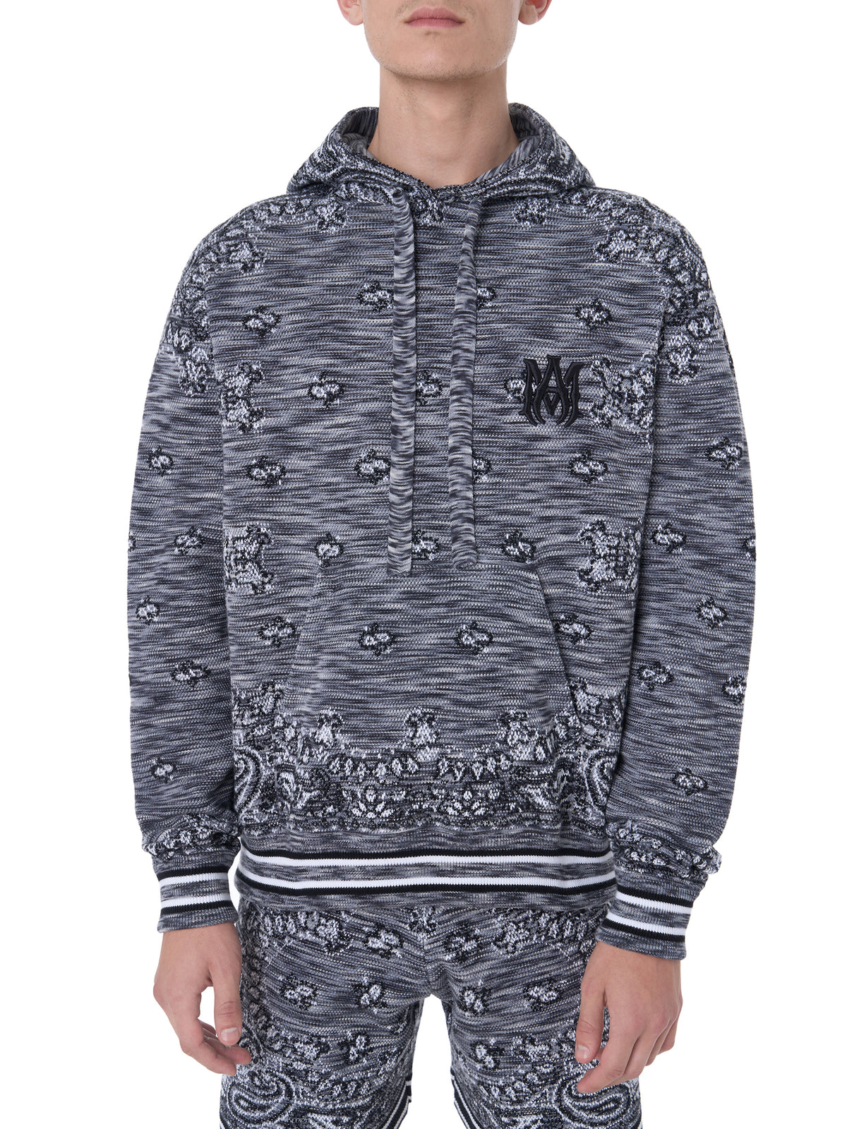SPACE DYE BANDANA HOODIE