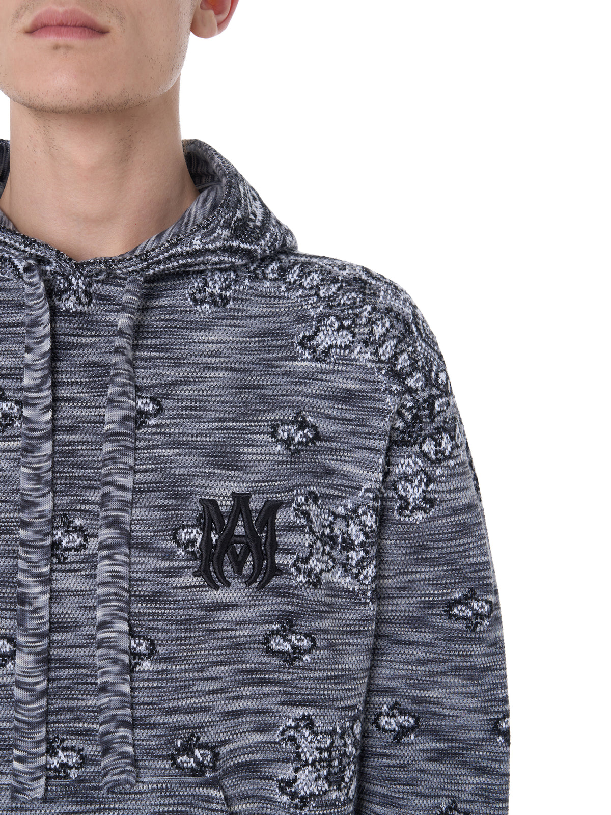 SPACE DYE BANDANA HOODIE