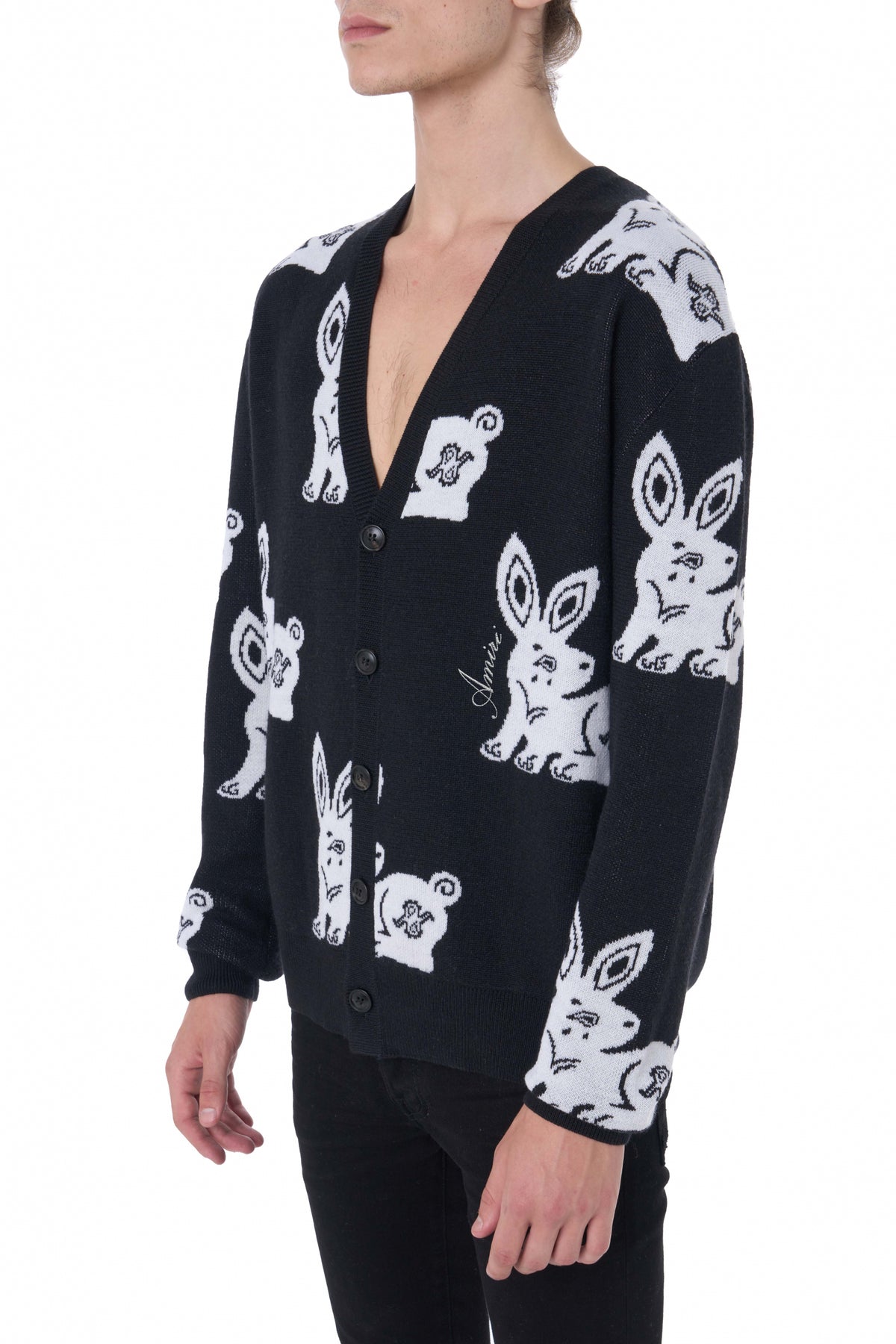 RABBIT REPEAT CARDIGAN