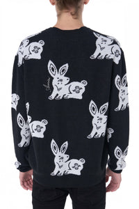 RABBIT REPEAT CARDIGAN