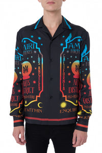 AMIRI FORTUNE LS BOWLING SHIRT