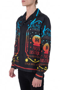 AMIRI FORTUNE LS BOWLING SHIRT