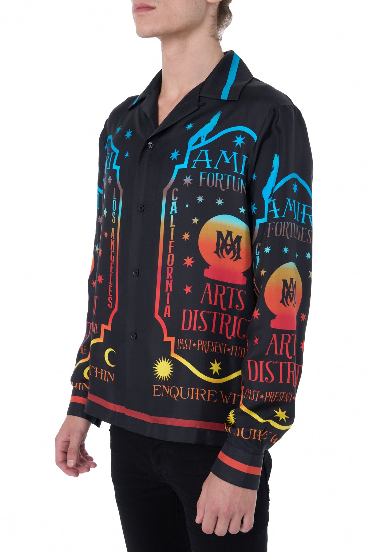 AMIRI FORTUNE LS BOWLING SHIRT