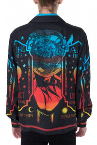 AMIRI FORTUNE LS BOWLING SHIRT