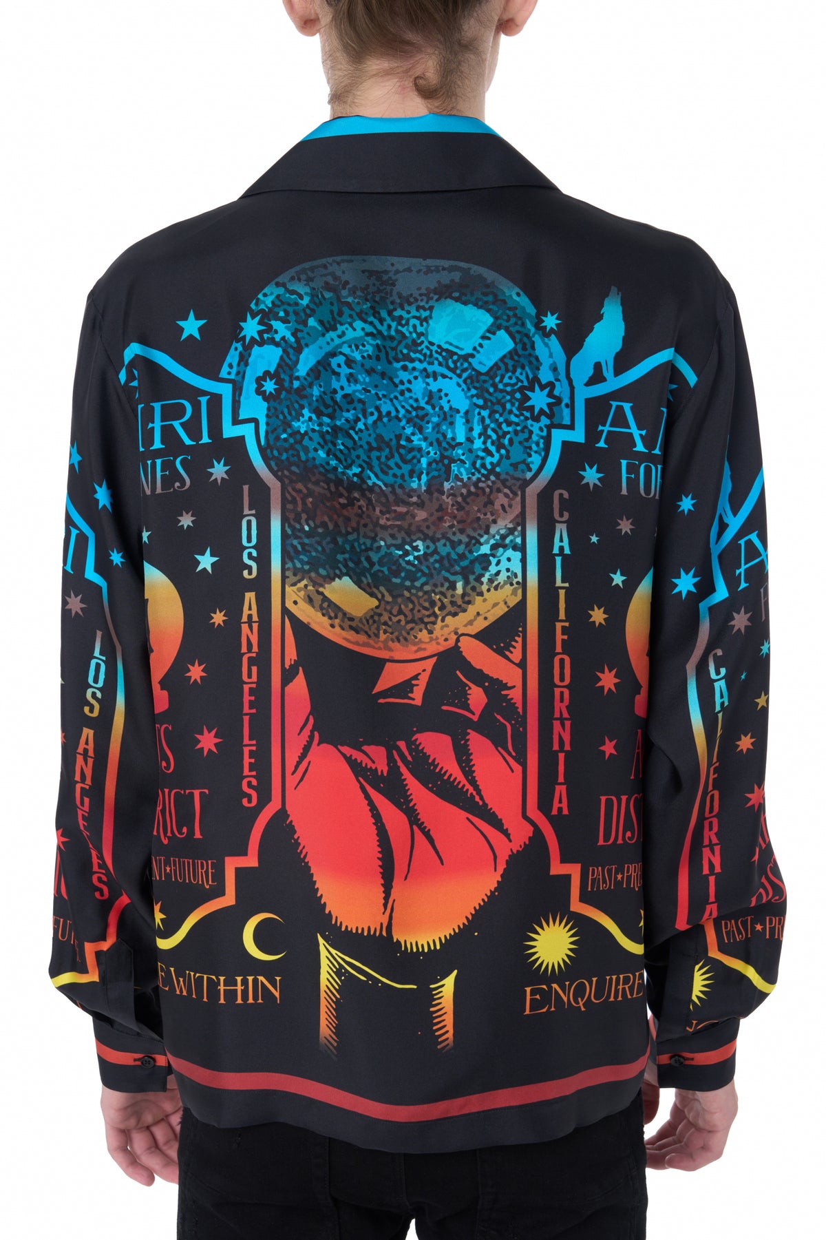 AMIRI FORTUNE LS BOWLING SHIRT