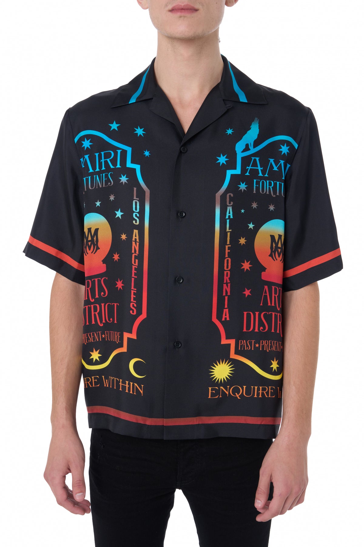 AMIRI FORTUNE BOWLING SHIRT