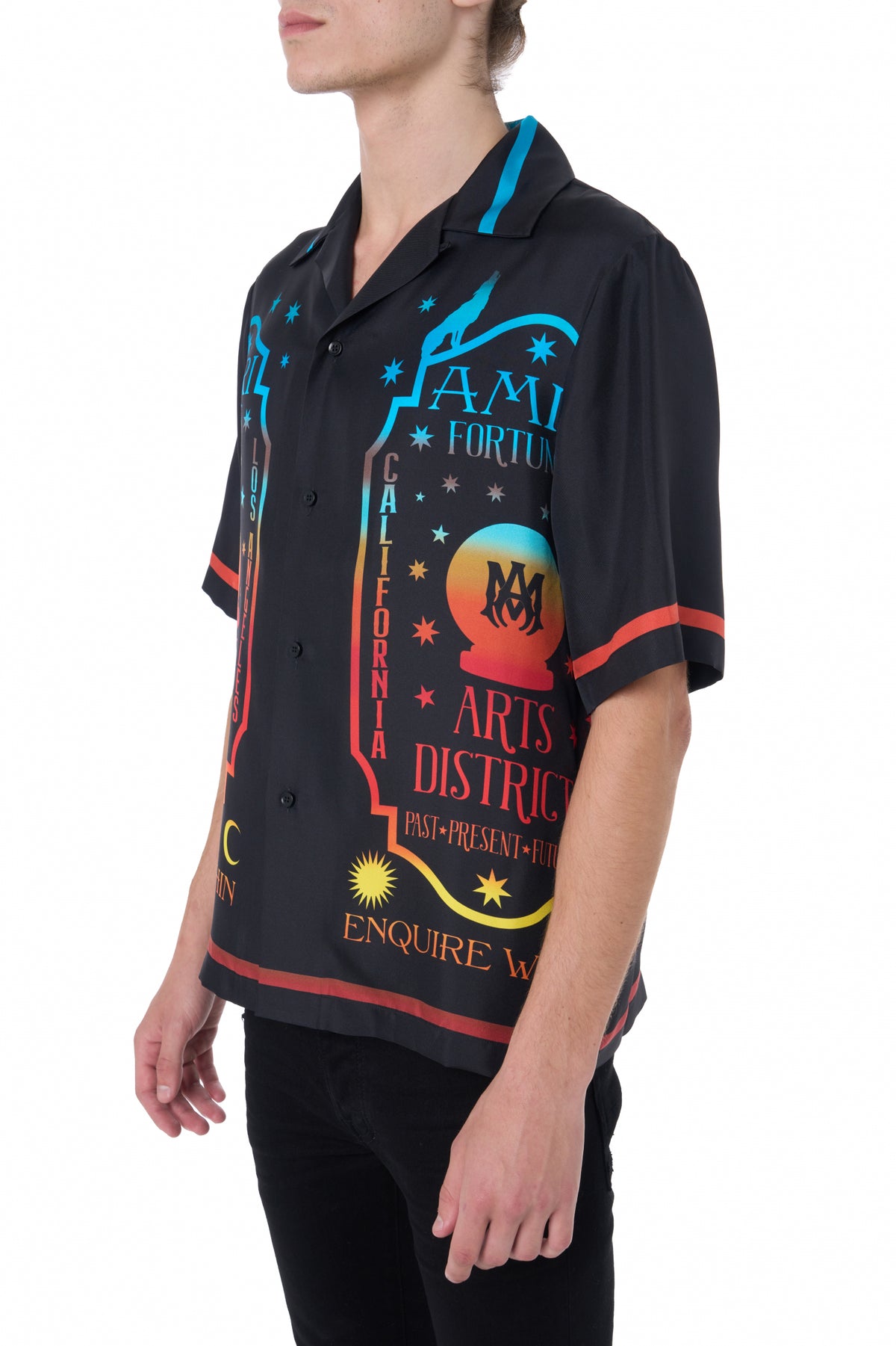 AMIRI FORTUNE BOWLING SHIRT