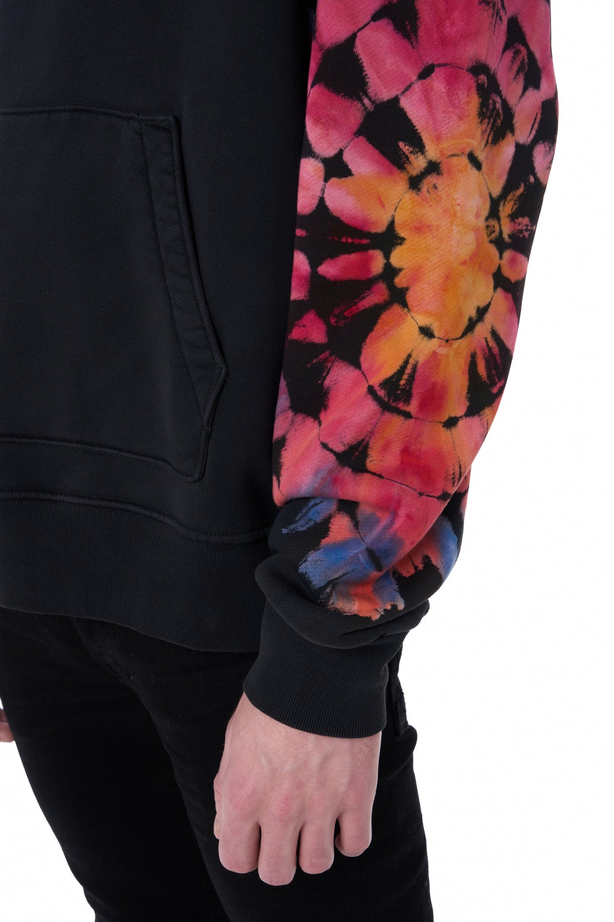 SPOT TIE-DYE HOODIE