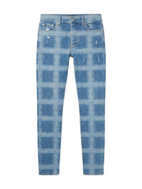 AMIRI PLAID SKINNY JEAN