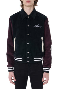 CORDUROY BONES VARSITY JACKET