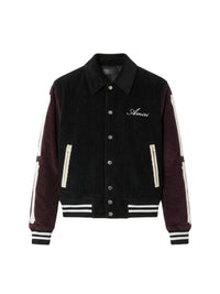 CORDUROY BONES VARSITY JACKET