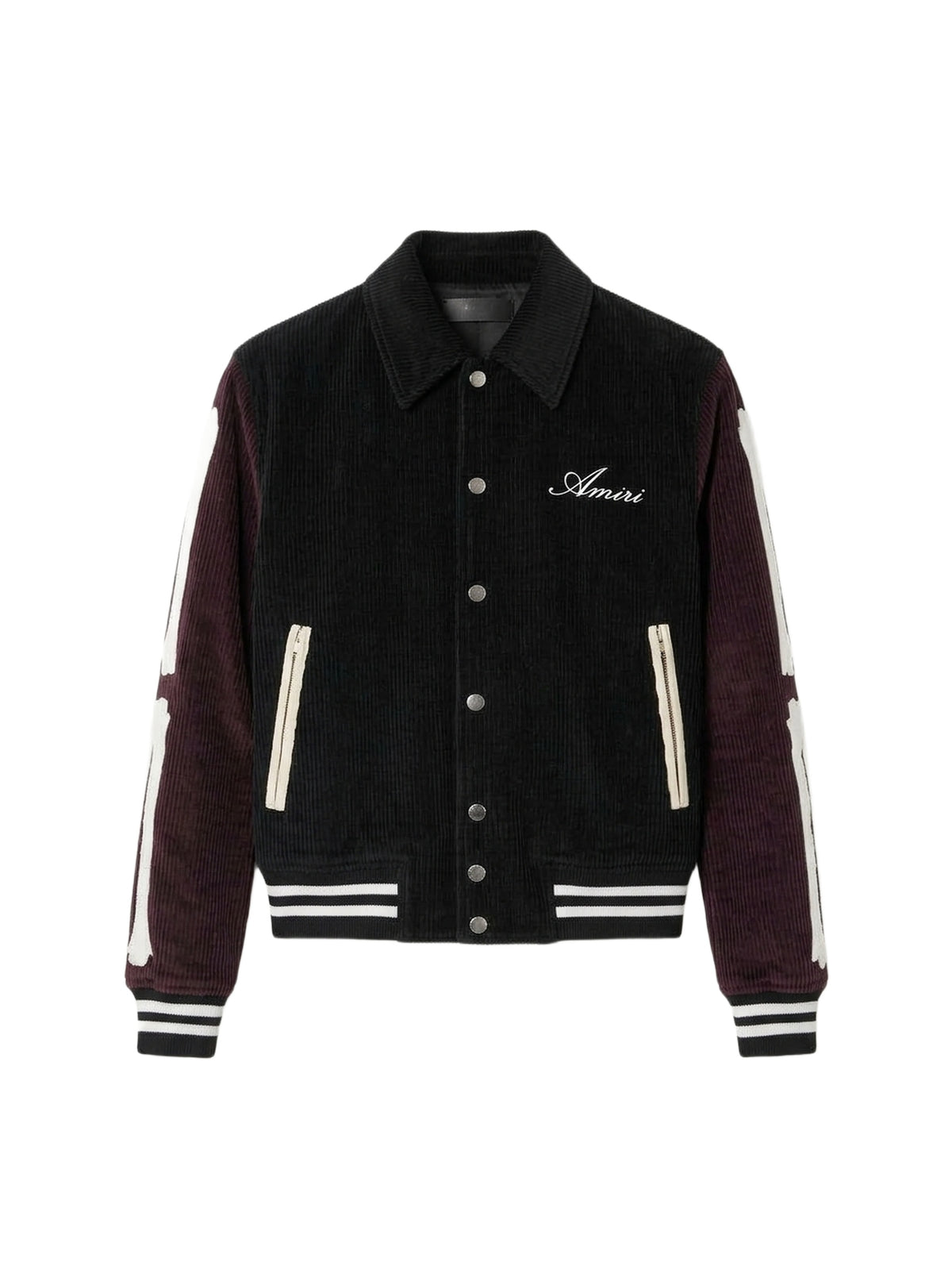 CORDUROY BONES VARSITY JACKET