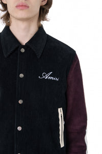 CORDUROY BONES VARSITY JACKET