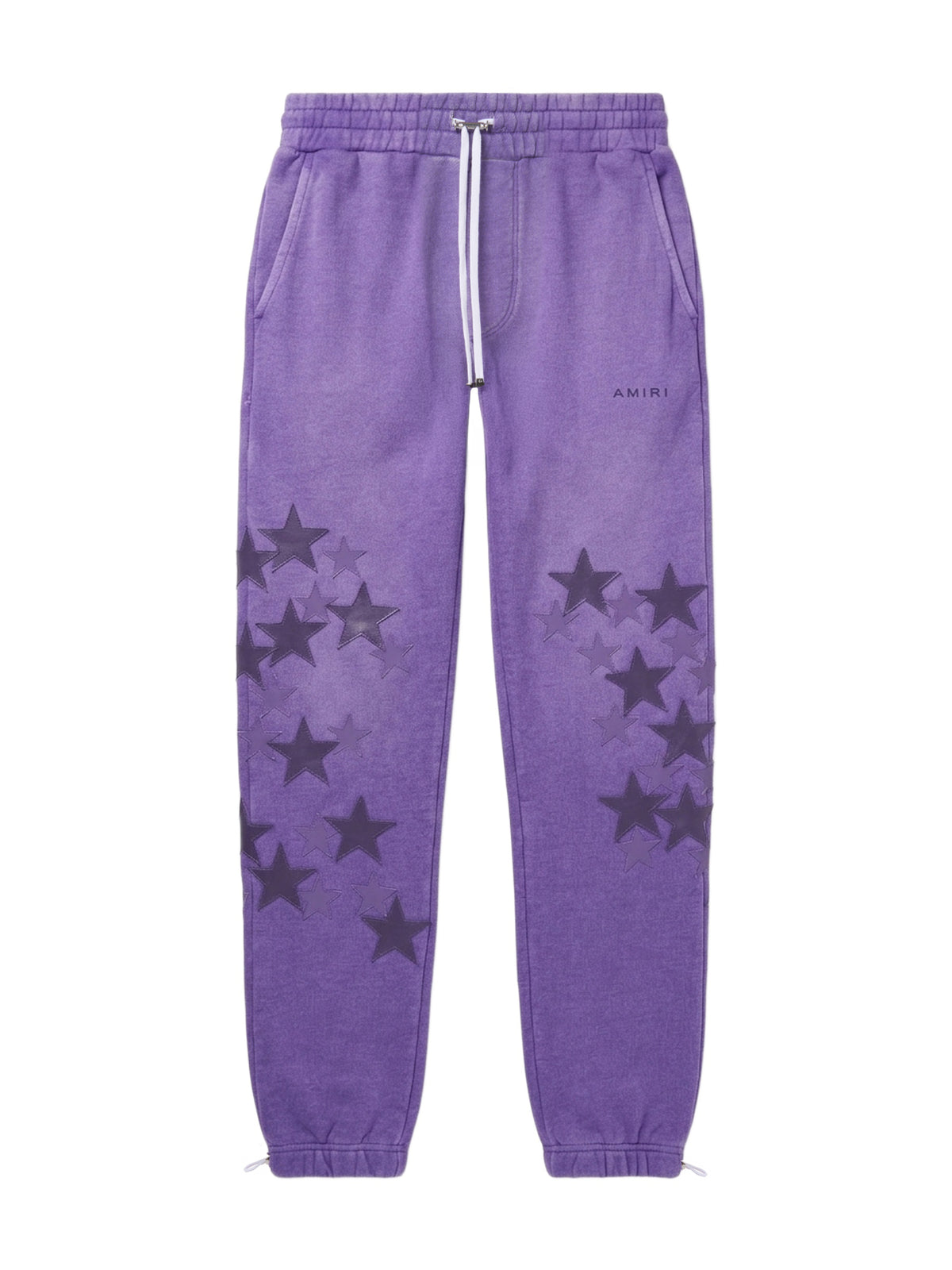 Pantalon de sport à étoiles pigmentées au spray - Heather Purple