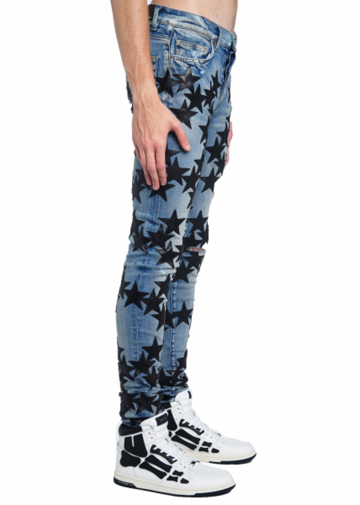 CHEMIST LEATHER STARS JEAN