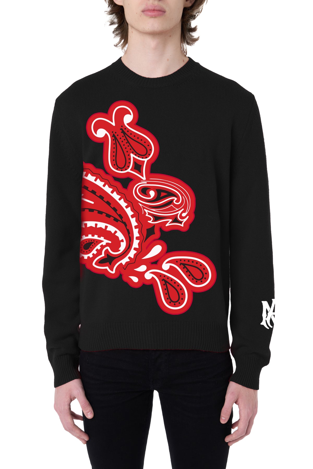 BANDANA APPLIQUE RABBIT CREW