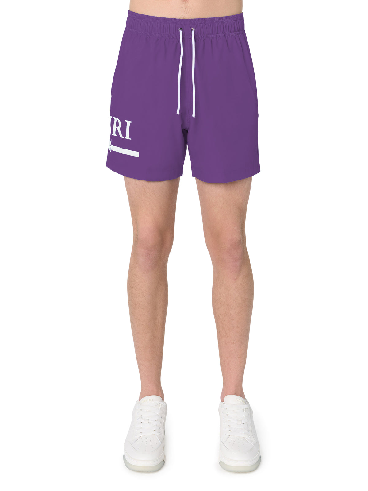 AMIRI MA BAR LOGO SWIM TRUNKS