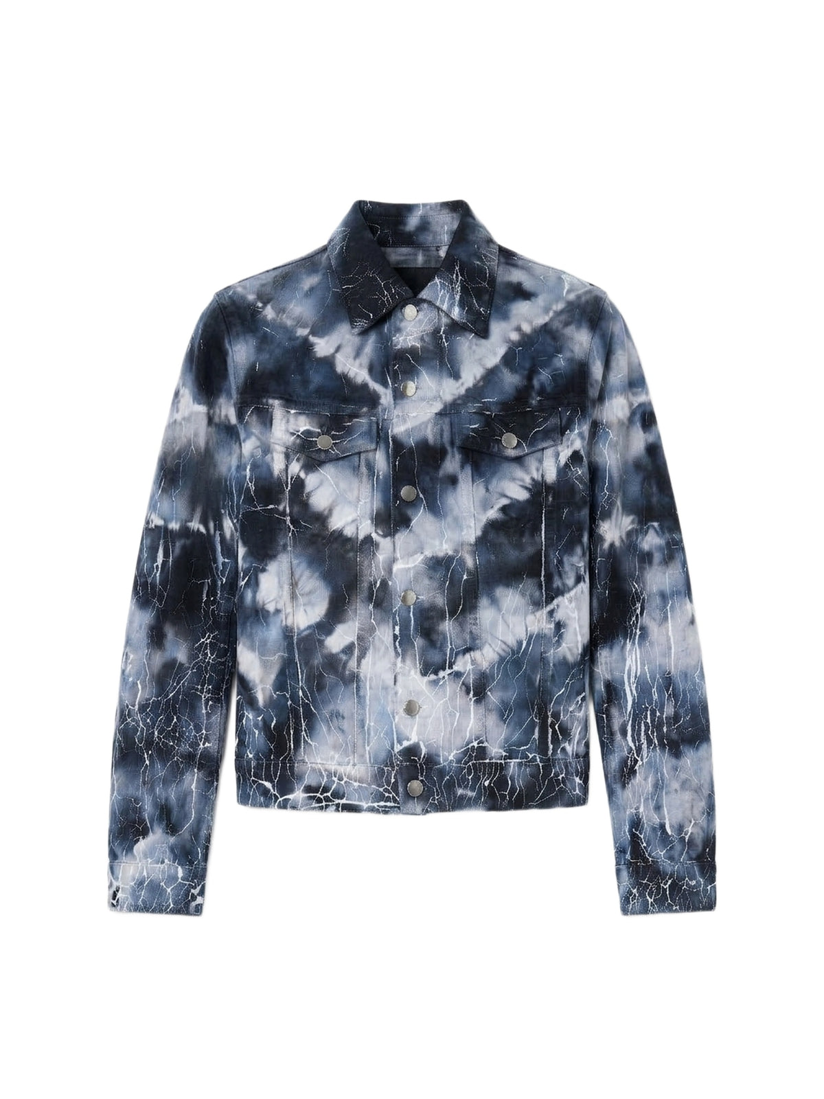 CRACKED TIE DYE TRUCKER