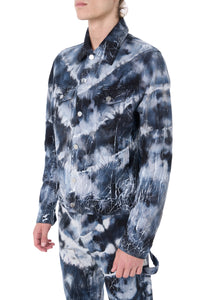 CRACKED TIE DYE TRUCKER