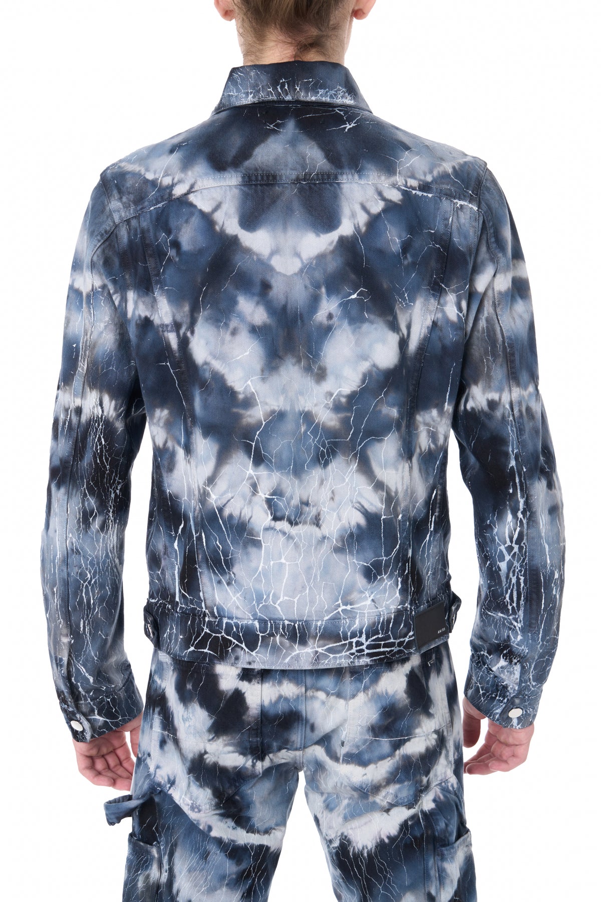CRACKED TIE DYE TRUCKER