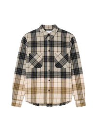 DIP DYE PLAID SHIRT