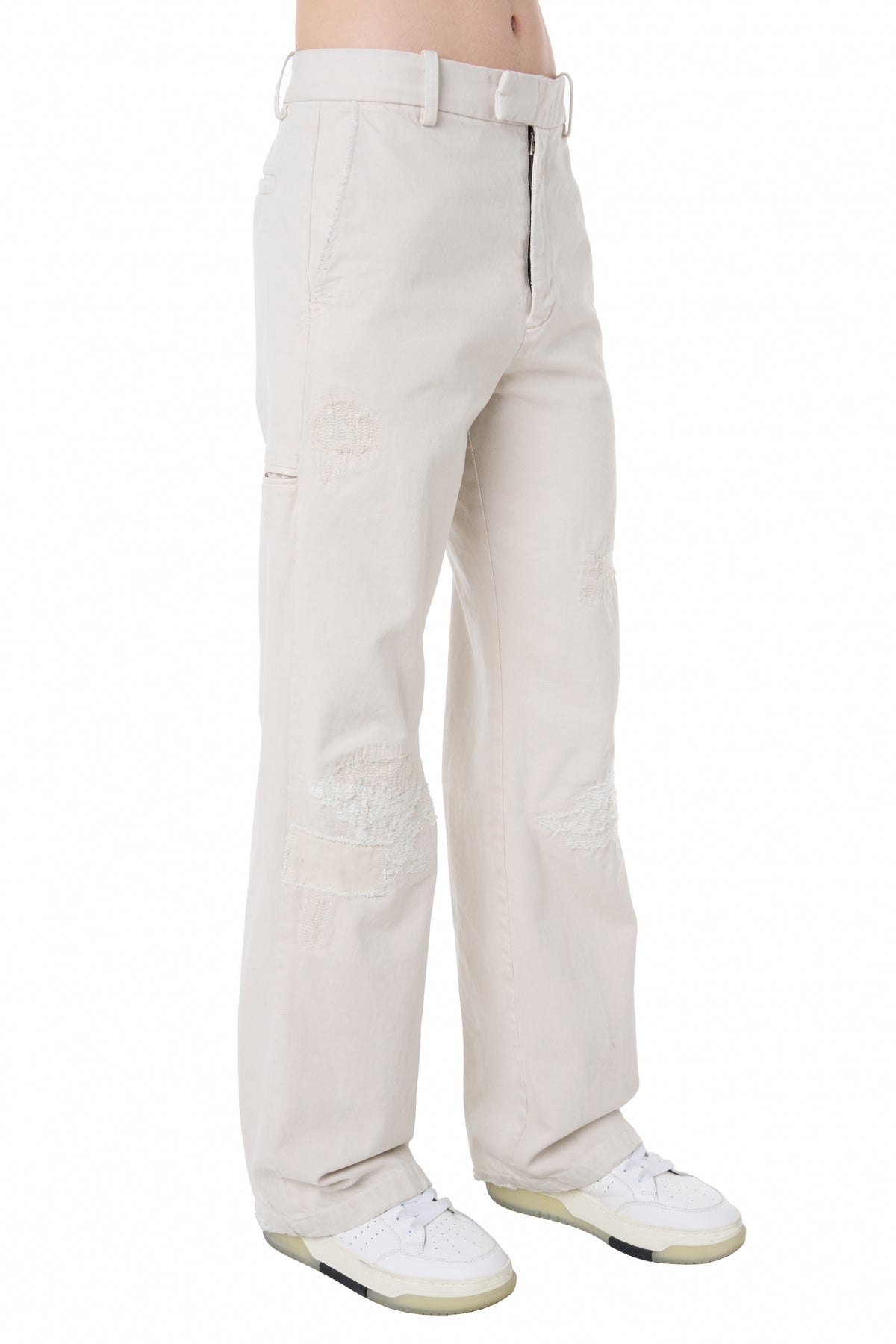 DENIM CHINO PANTS