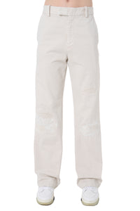 DENIM CHINO PANTS