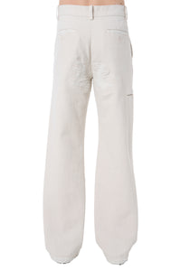 DENIM CHINO PANTS
